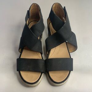 Dr.Scholl’s Sheena wedge black sandal